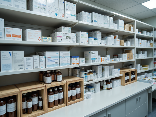 皮肤科外用药膏包装展示,多种皮肤用药整齐排列,标签清晰